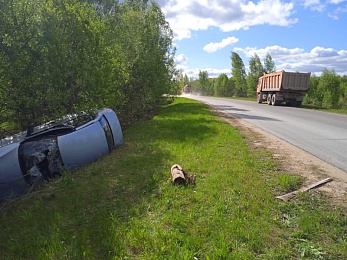 В Сасовском районе 63-летняя пассажирка пострадала в ДТП с Lada Granta 