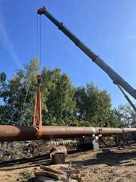 Новый 5,5-километровый участок тепломагистрали обеспечит отопление в Горроще