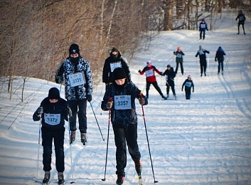 В Рязанской области прошла 42 «Лыжня России»
