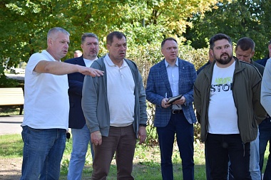 Рязанцам рассказали о преображении парка Морской славы - 62ИНФО Рязанцам рассказали о преображении парка Морской славы