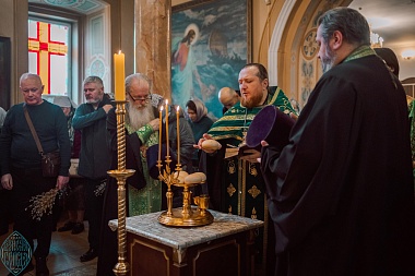 Вербное воскресенье 2025: фоторепортаж из Вознесенского храма