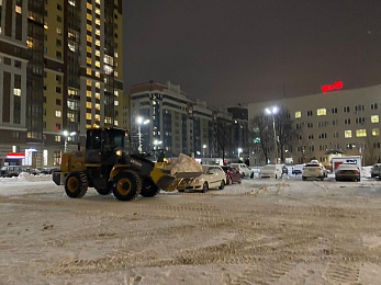 На рязанских железнодорожных вокзалах идёт уборка снега