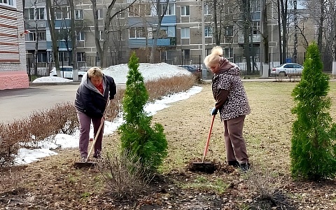 Депутаты Рязанской гордумы принимают участие в субботниках
