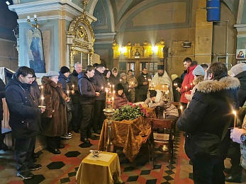 В Михайловском районе простились с погибшим в СВО Филатовым