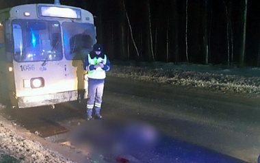 Полиция опубликовала фото с места смертельного ДТП с троллейбусом в рязанском Дягилеве