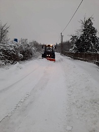 К расчистке снега в Рязанском округе привлечено около 50 машин