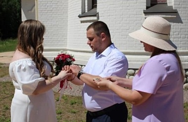 Рязанский ЗАГС показал фото свадеб первой половины июля-2024