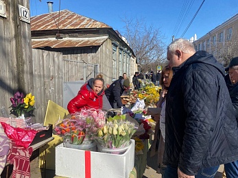 В Рязани к 8 Марта взлетели цены на цветы
