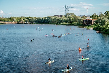 ГК «Зелёный сад» проведёт в августе открытый сап-фестиваль на Борковском затоне
