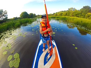 Встань и греби. Первопроходец сапсёрфинга в Рязани — о путешествиях, приключениях и красоте родной природы