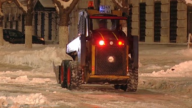 За сутки с улиц Рязани вывезли около 5 тысяч кубометров снега 