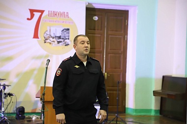 В рязанской школе №7 провели акцию «Рязань – наш безопасный дом»