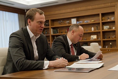 Рязанский губернатор Павел Малков обсудил сферу строительства с главой Минстроя РФ