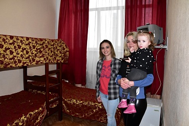 Врио губернатора Павел Малков посетил пункт временного размещения в Рязани 