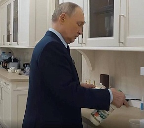 Рязанский кефир обнаружили в холодильнике Владимира Путина