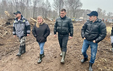 В Рязани продолжается благоустройство улицы Павлова и ЦПКиО