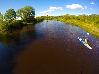 Встань и греби. Первопроходец сапсёрфинга в Рязани — о путешествиях, приключениях и красоте родной природы