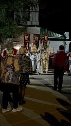 Пасха в Рязани: в храмах прошли крестные ходы и ночные службы