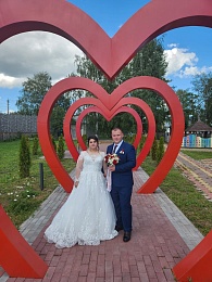 Рязанский ЗАГС показал фото свадеб июля 2024 года