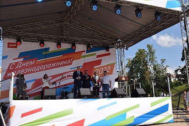 В Рязани отметили День железнодорожника