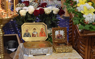 В Рязанскую область доставили мощи блаженной Матроны Московской и Николая Чудотворца