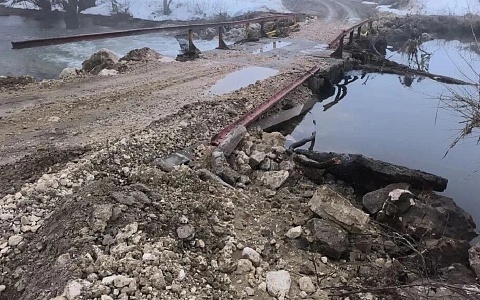 В Михайловском районе Проня освободила дорогу у Серебряни