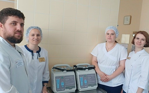 В Рязанский кардиодиспансер поступили четыре дефибриллятора