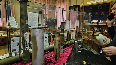 Пронскому музею передали трофеи с фронта