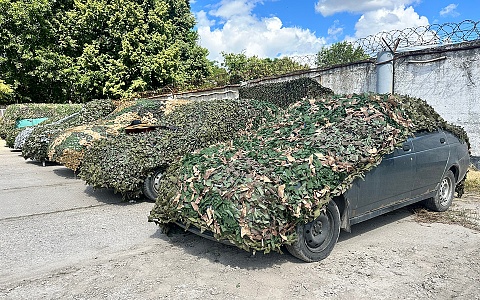 Из Рязанской области отправили внедорожники и легковушки на передовую