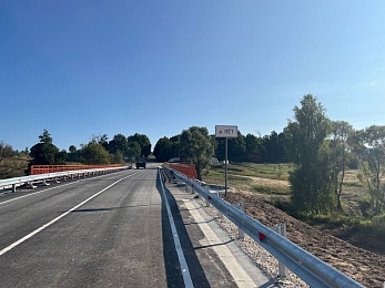 В Пителинском районе отремонтировали мост через реку Пет