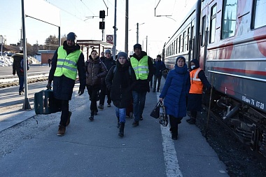 В Рязанскую область прибыл поезд с ещё 21 подростком-дзюдоистом из Донбасса