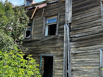 Дом Циолковского в Рязани: кадры после пожара