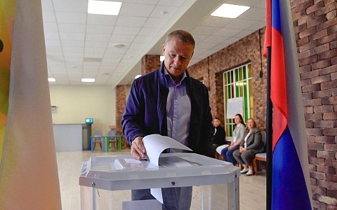 Председатель Рязанской областной Думы проголосовал на выборах в Государственную Думу ФС РФ