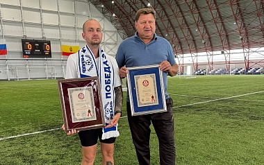  Рязанец Руслан Немировский прошел 21 километр, набивая футбольный мяч