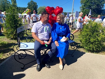 В селе Ласково отпраздновали День семьи, любви и верности