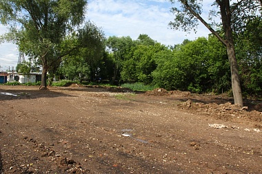 Мэр Рязани Елена Сорокина проинспектировала благоустройство Гвардейского сквера