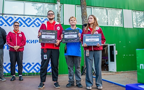 В Рязанской области в рамках смены Движения Первых подвели итоги конкурса «Росмолодежь.Гранты»