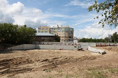 Мэрия Рязани показала ход благоустройства Нижнего городского парка