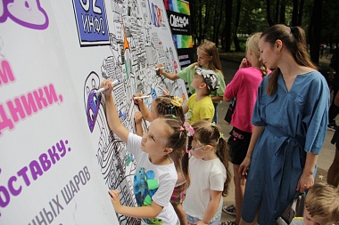 Фото с площадки 62ИНФО на Дне города в ЦПКиО