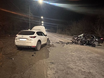 Четыре человека пострадали в аварии на Ряжском шоссе 