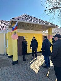 Рязанский вице-губернатор осмотрел восстановление домов в Мариуполе и Херсонской области