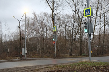 Новый светофор у Центролита установили за 5 млн рублей