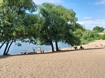 В Рязани проинспектировали пляж на Борковском карьере