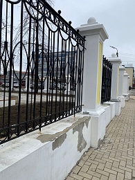 В Рязани ограда Верхнего городского сада ждёт ремонта