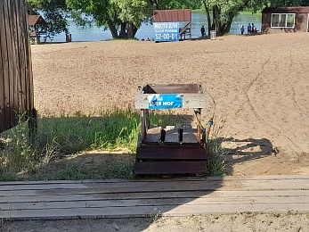 В Рязани проинспектировали пляж на Борковском карьере