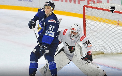 ХК «Рязань-ВДВ» переиграл «Омские крылья» со счётом 3:2