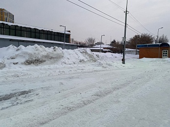 На рязанских железнодорожных вокзалах идёт уборка снега