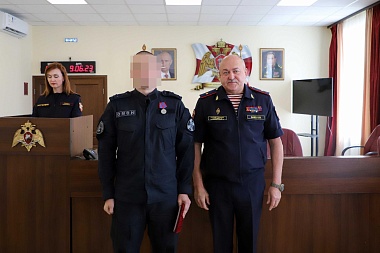 В Рязани наградили 7 сотрудников Росгвардии за участие в СВО