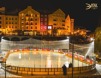 В Рязани полностью подключили новогоднюю иллюминацию