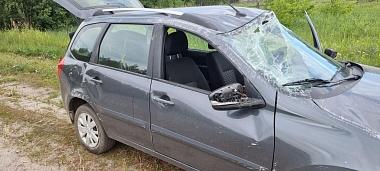 Под Рязанью 44-летний пассажир пострадал в ДТП с LADA Granta